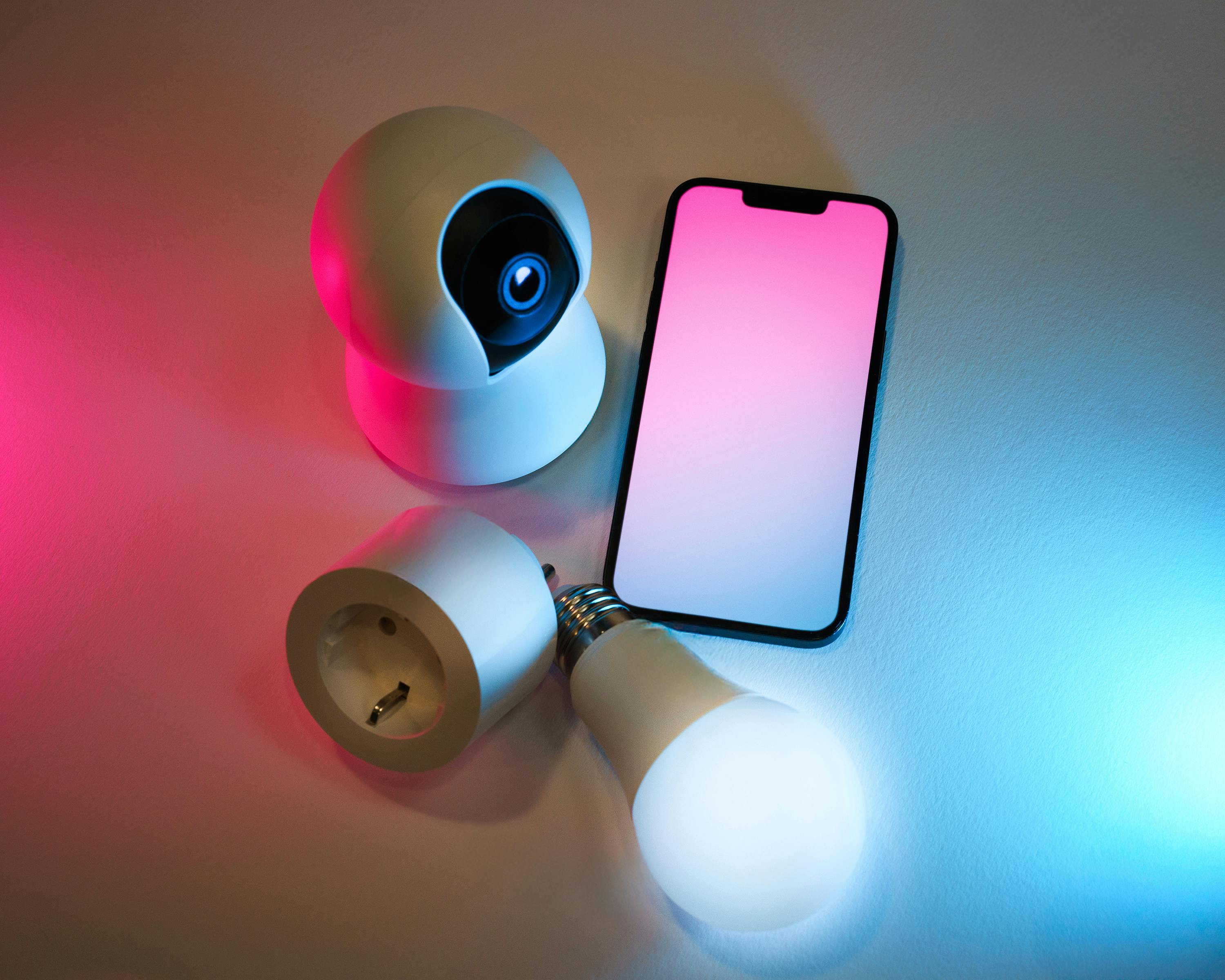 AI security camera protecting home